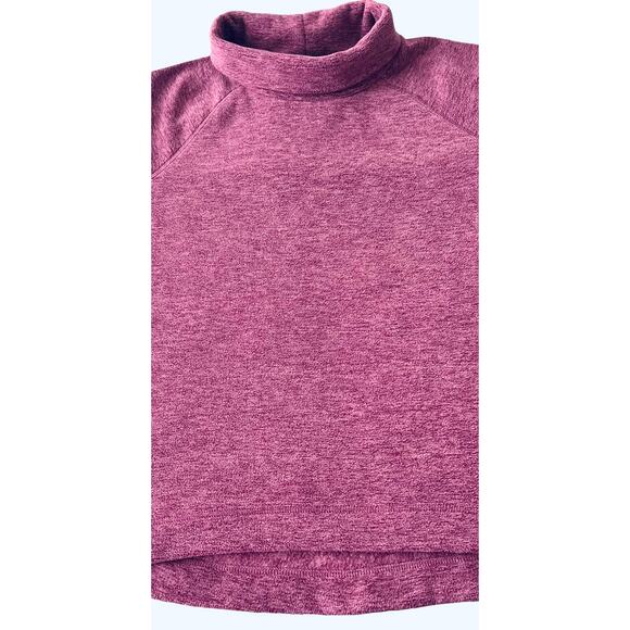 DSG LONG SLV KNIT FLEECE TURTLENECK TOP, WOMENS, M, ORCHID, WARM, FALL &  WINTER - Picture 8 of 11